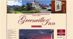 Desktop Screenshot of greenvilleinn.com