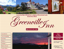 Tablet Screenshot of greenvilleinn.com